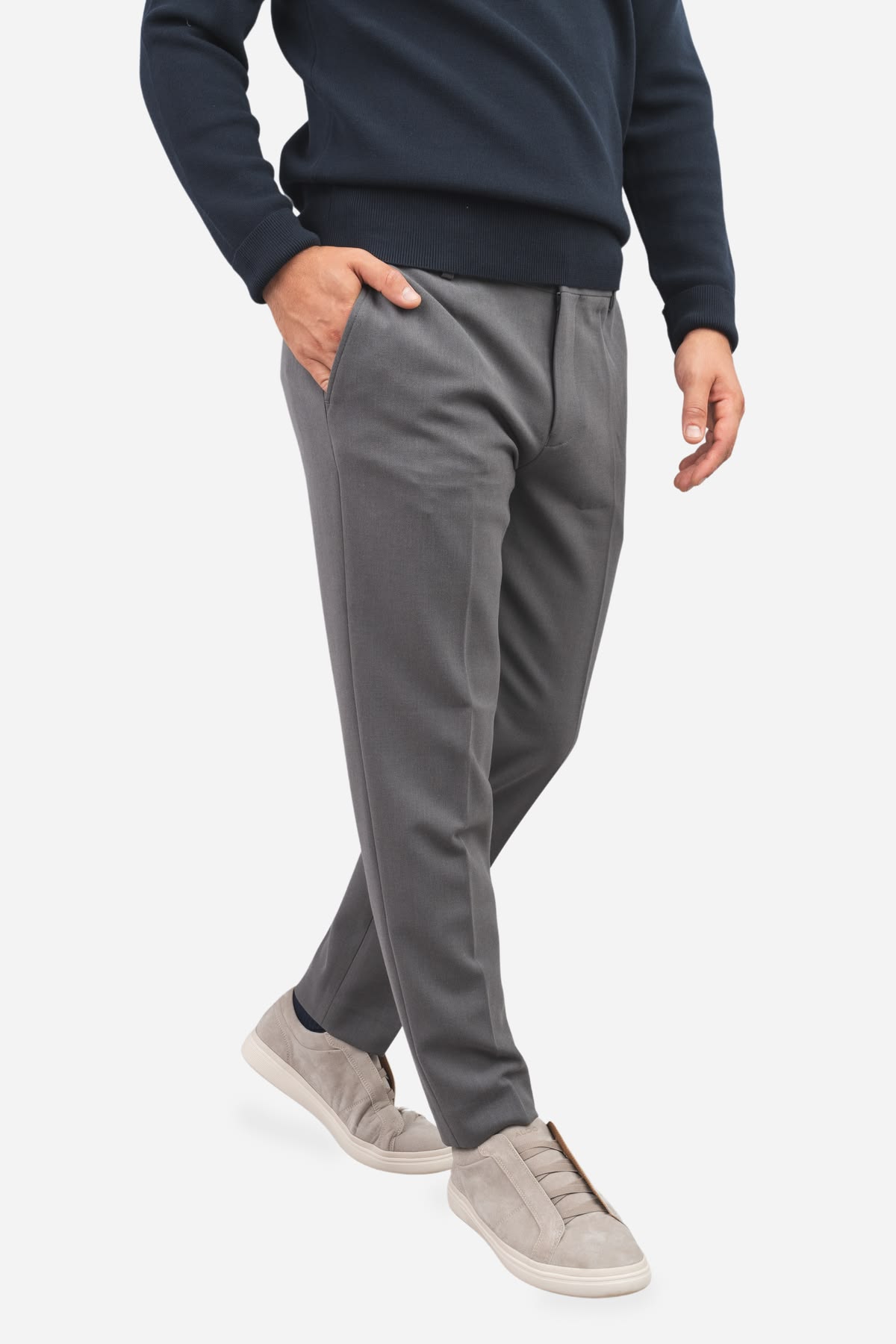 Charcoal Tapered Pants